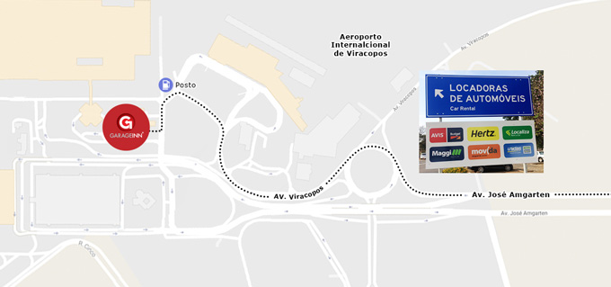 Estacionamento próximo ao Aeroporto de Viracopos Campinas - Garageinn